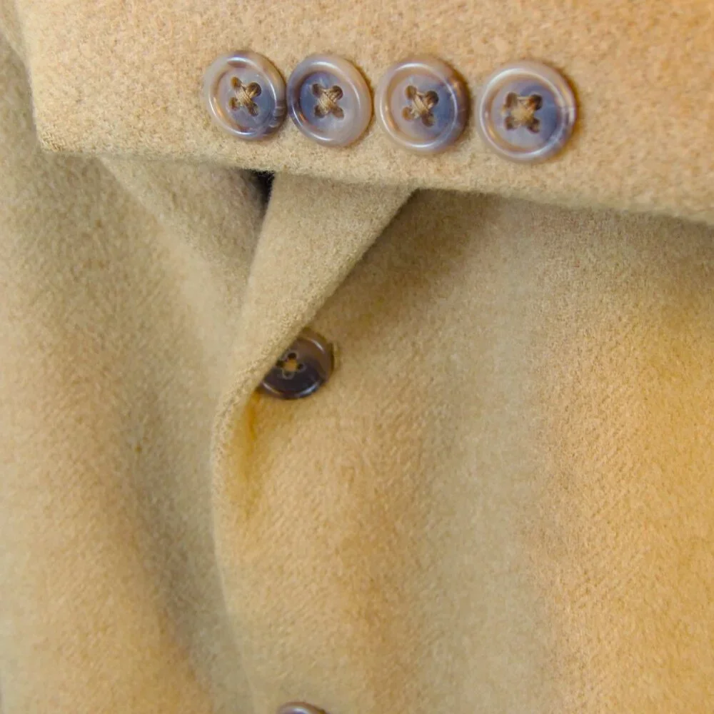 Vintage Club Room Mens 48L 100% Camel‎ Hair Sports Jacket ***Flaw/See Photos